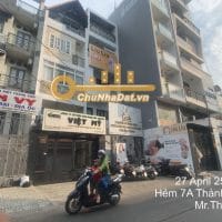 Bán Nhà 3 tầng Hẻm 7a/75 Thành Thái, Q.10 ngang 4m